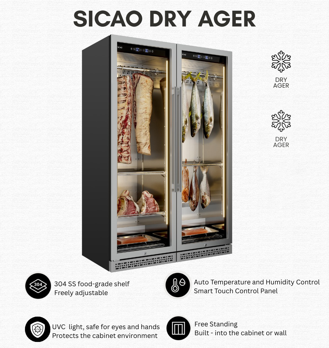 SICAO Dry Ager Facebook ad: SICAO Meat Dry Ager.