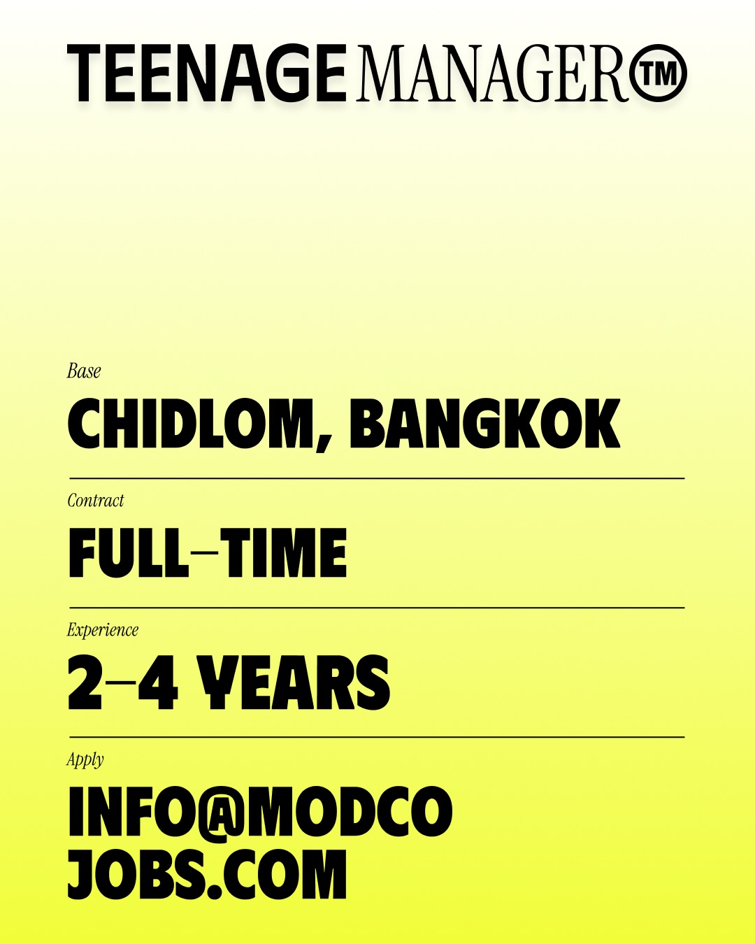 TEENAGEMANAGER.Jobs Facebook ad