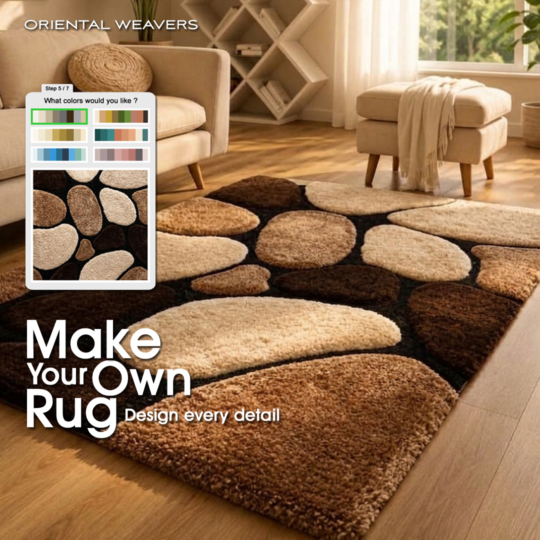 Oriental Weavers - النساجون الشرقيون Facebook ad: Make your Own Rug