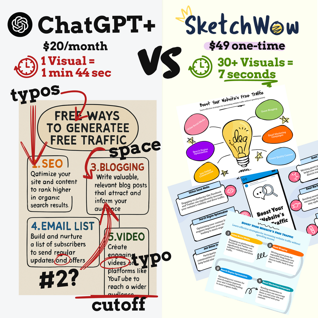 SketchWow Facebook ad