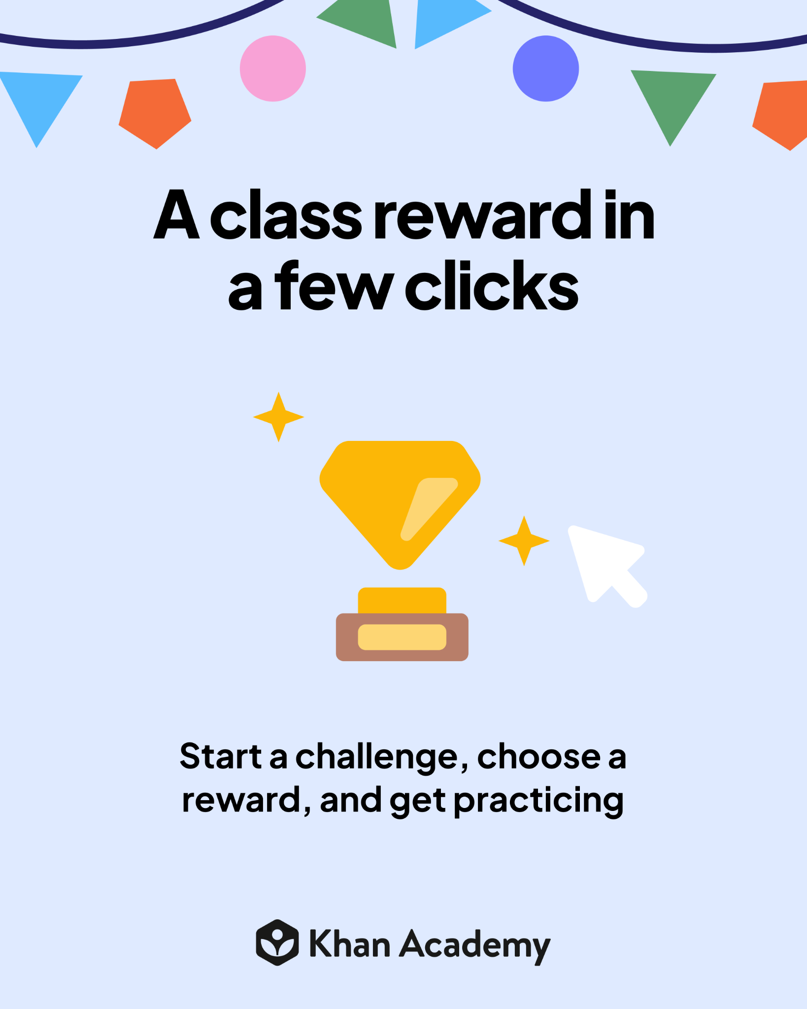Khan Academy Facebook ad: Motivation tracked for you