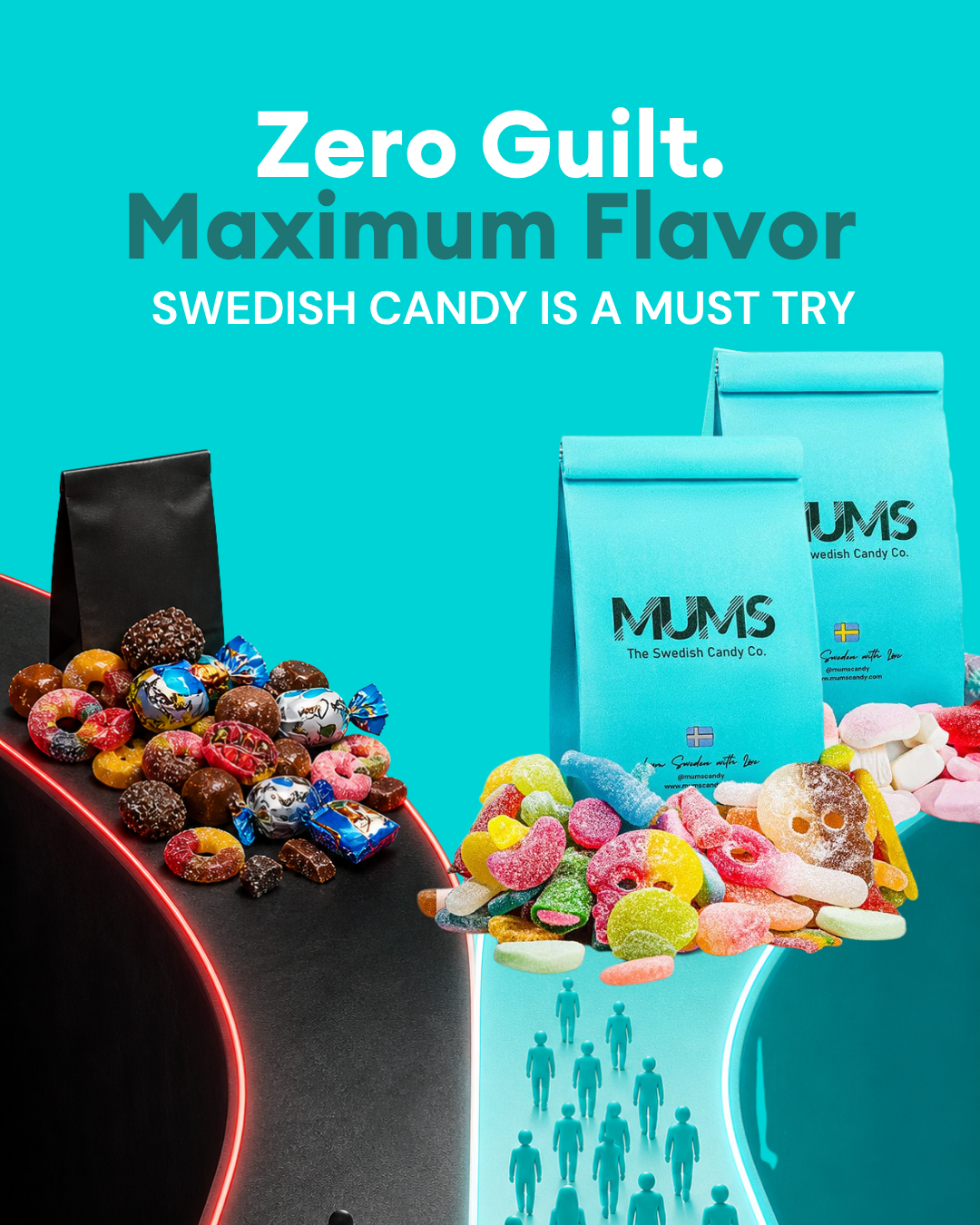 Mums - The Swedish Candy Co. Facebook ad