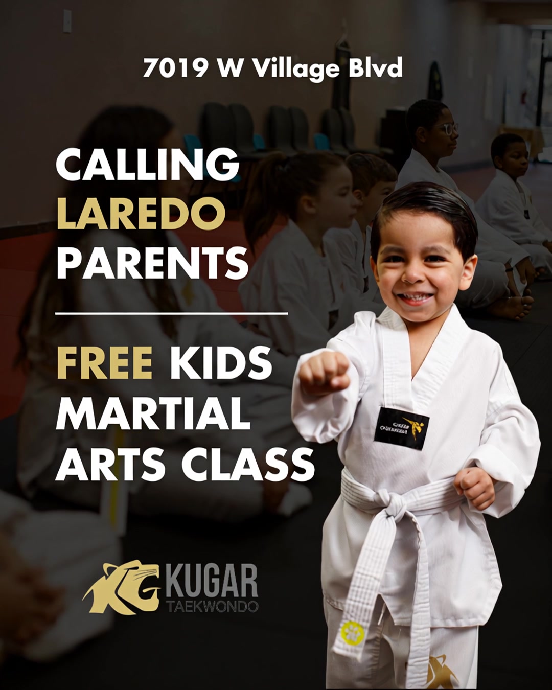 KuGar TaeKwonDo Facebook ad from Aug 6, 2026