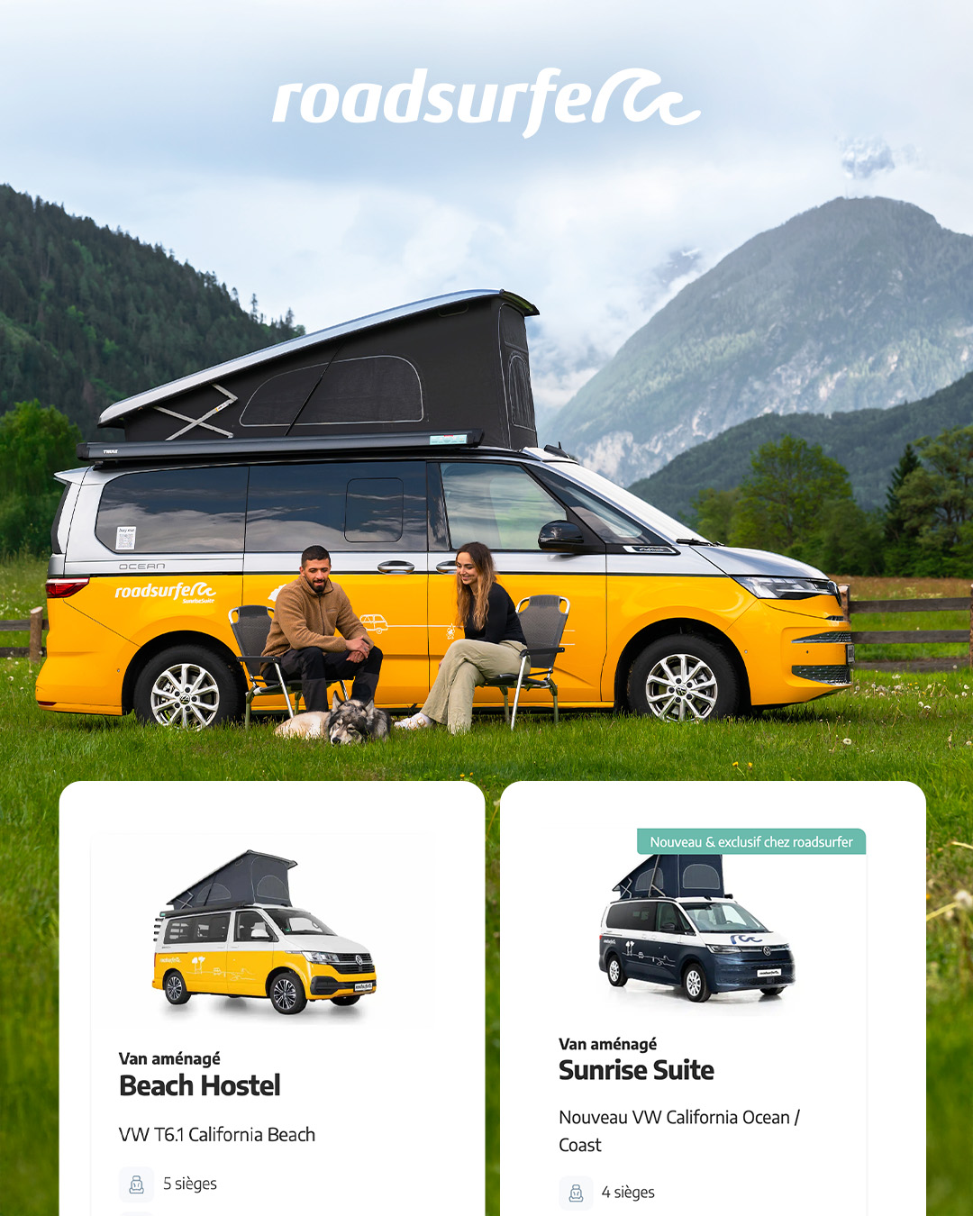 roadsurfer Facebook ad