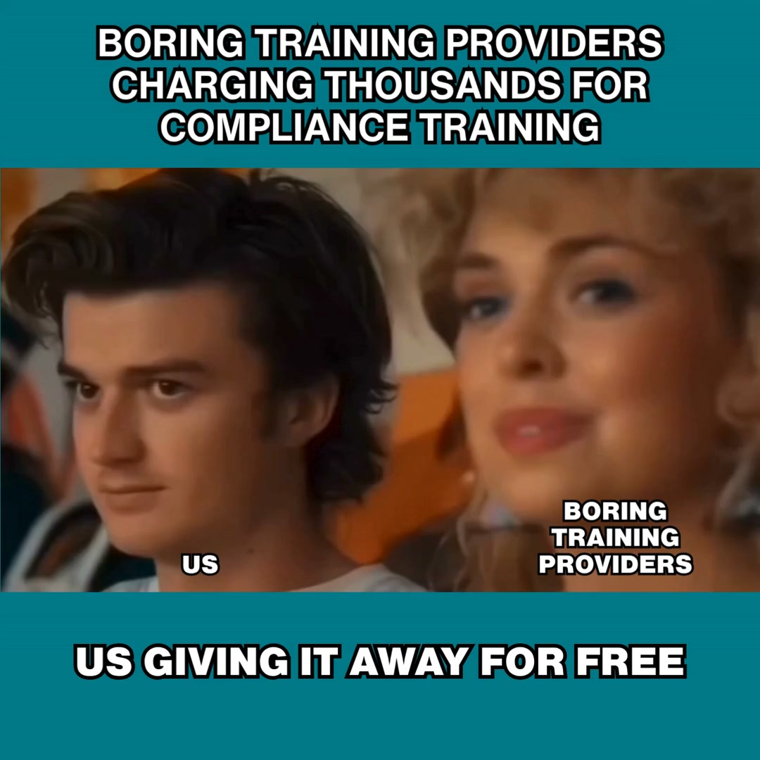 5Mins Facebook ad: Access FREE compliance training for your whole team