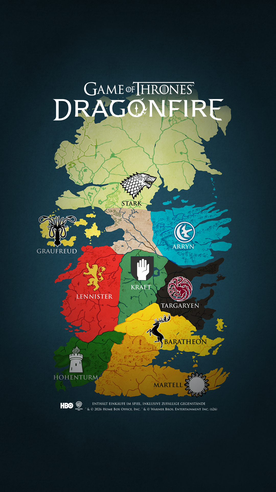 Game of Thrones: Dragonfire Facebook ad