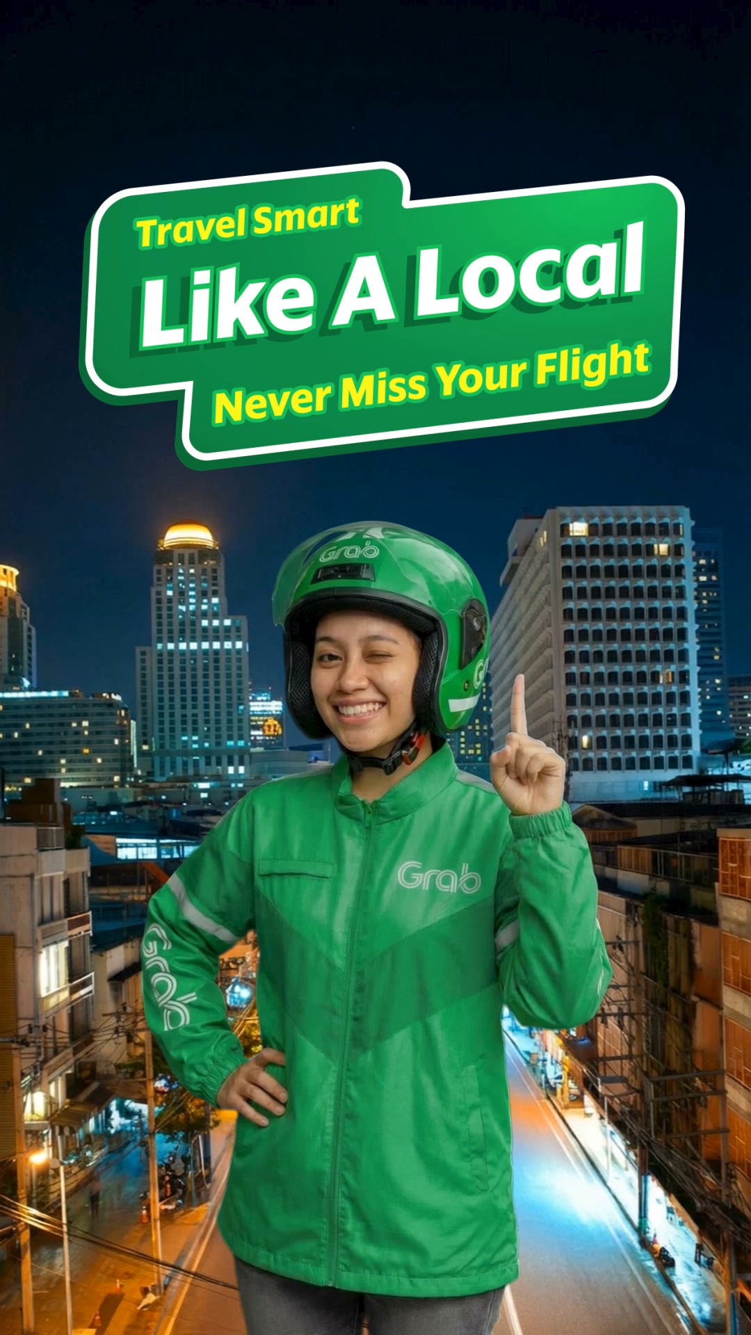 insidegrab Facebook ad: I know the way to the airport, no…