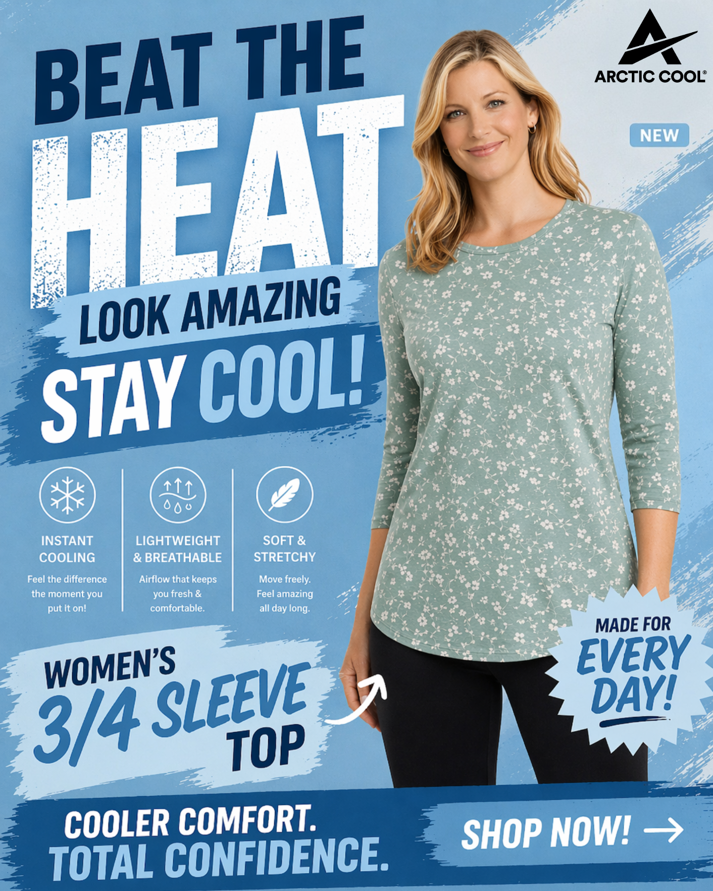 Arctic Cool Facebook ad