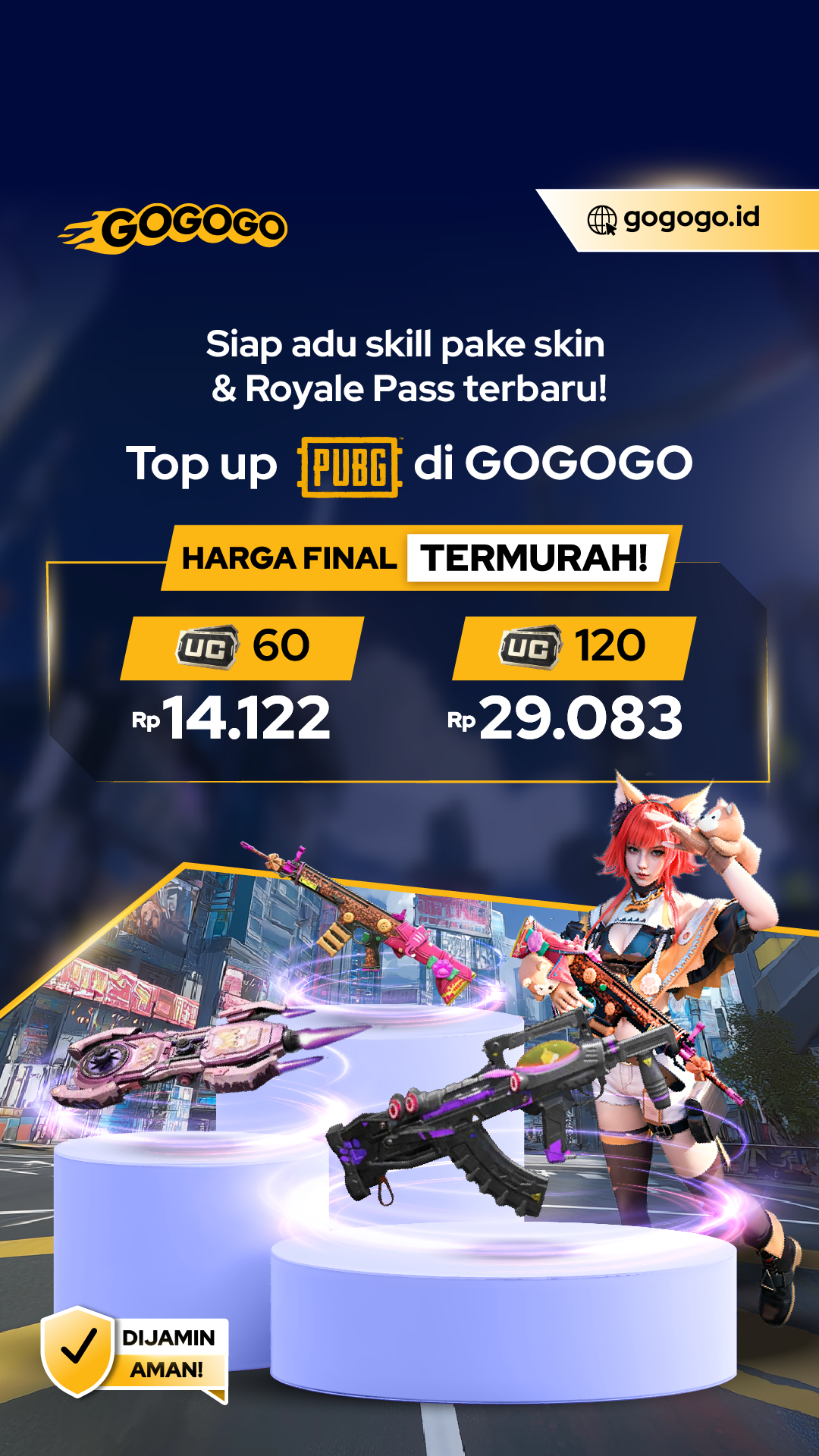 Gogogo Facebook ad from Nov 17, 2025