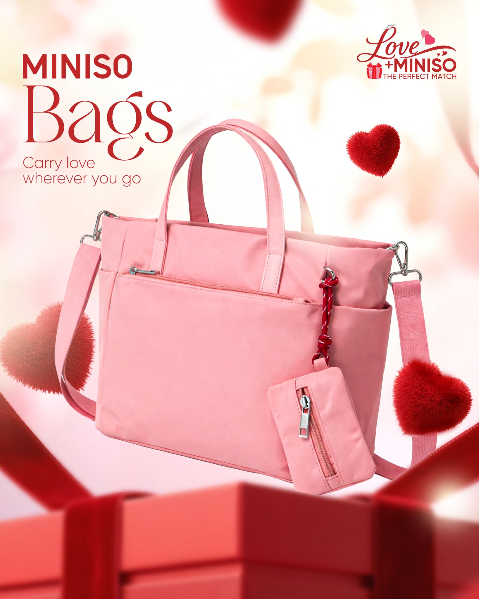 Miniso Bangladesh Facebook ad: Carry the love wherever you go