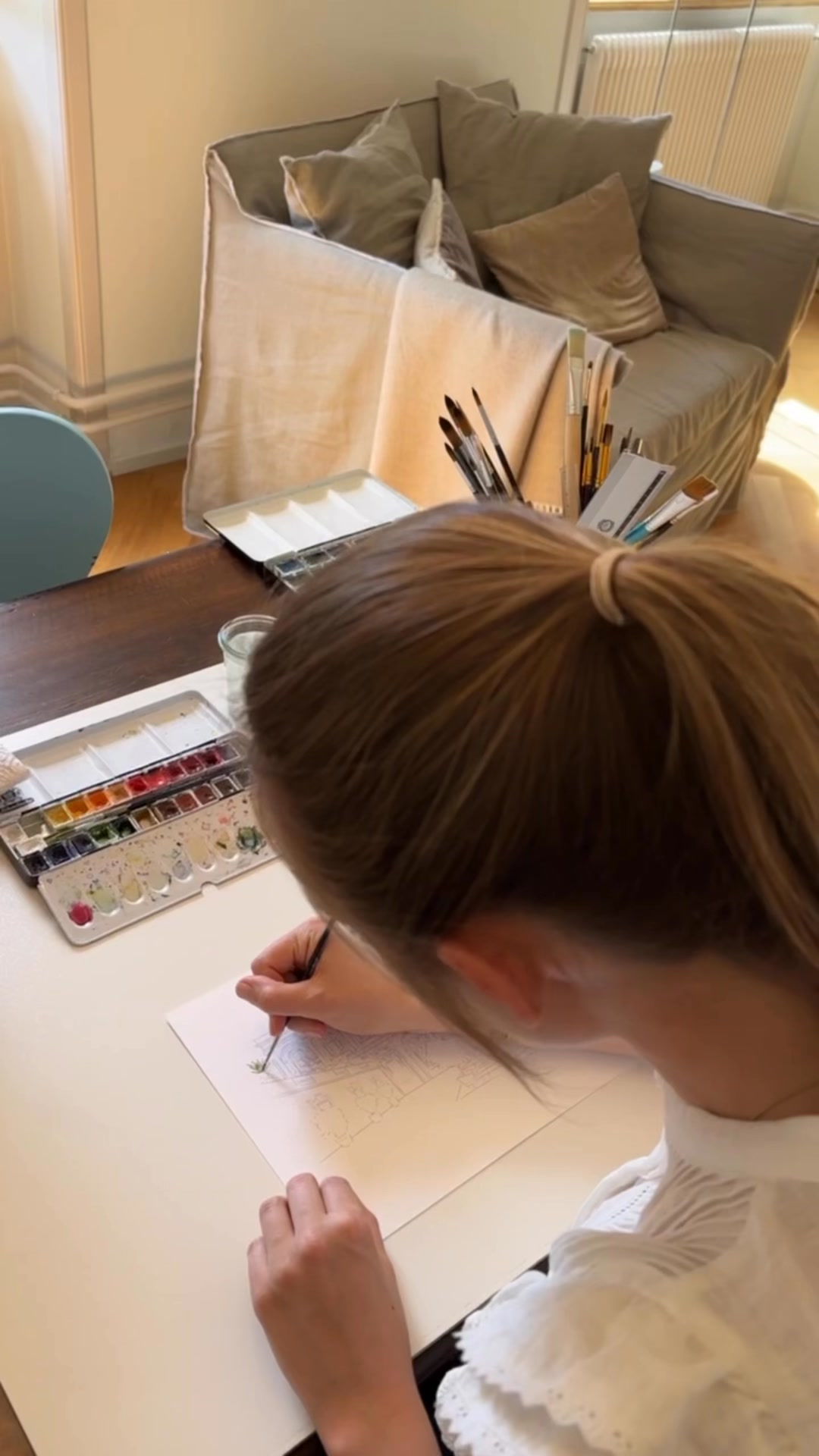 Laura’s Palette Facebook ad: Behind the scenes of bringing your custom stationery…