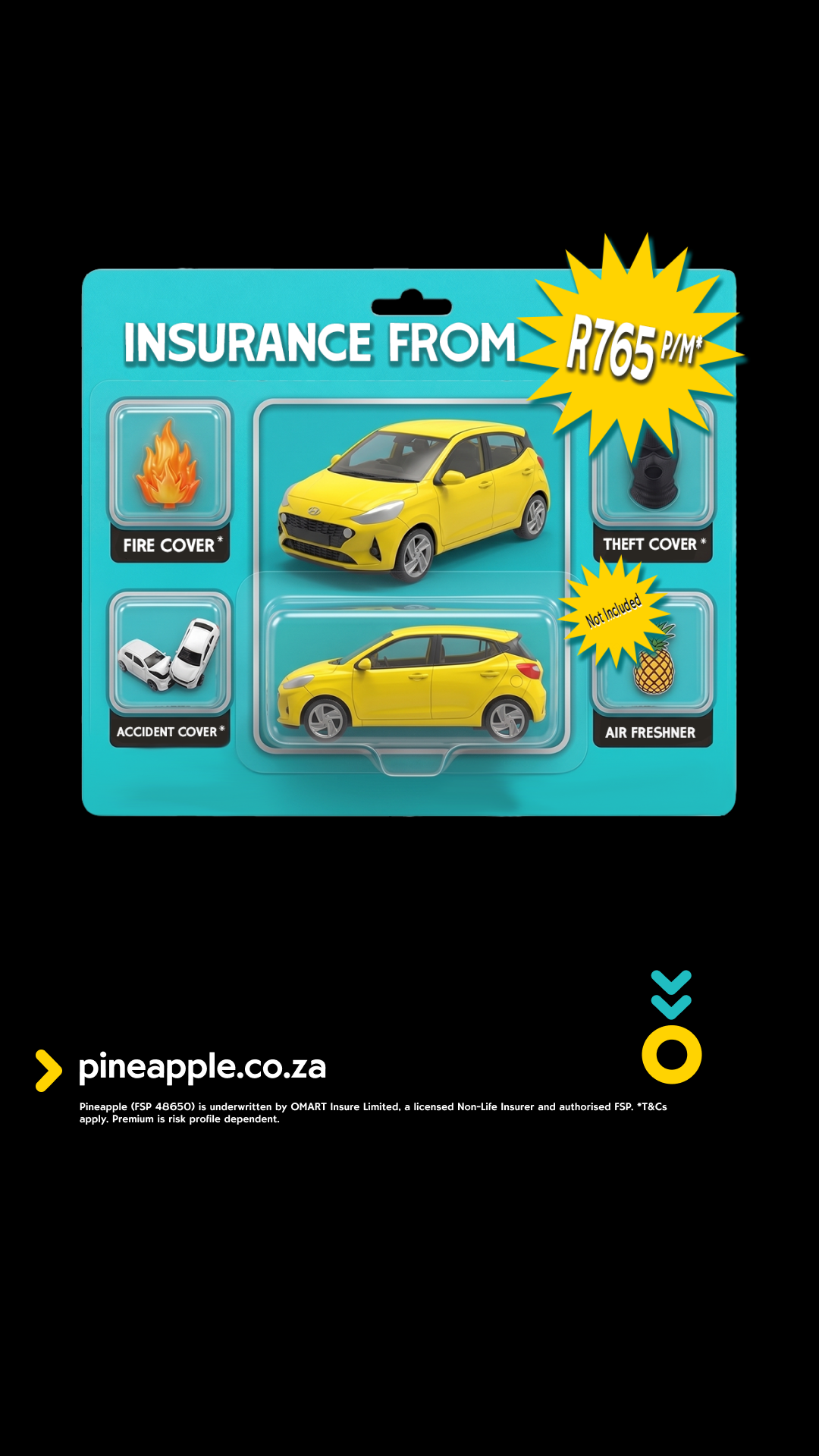 Pineapple Facebook ad