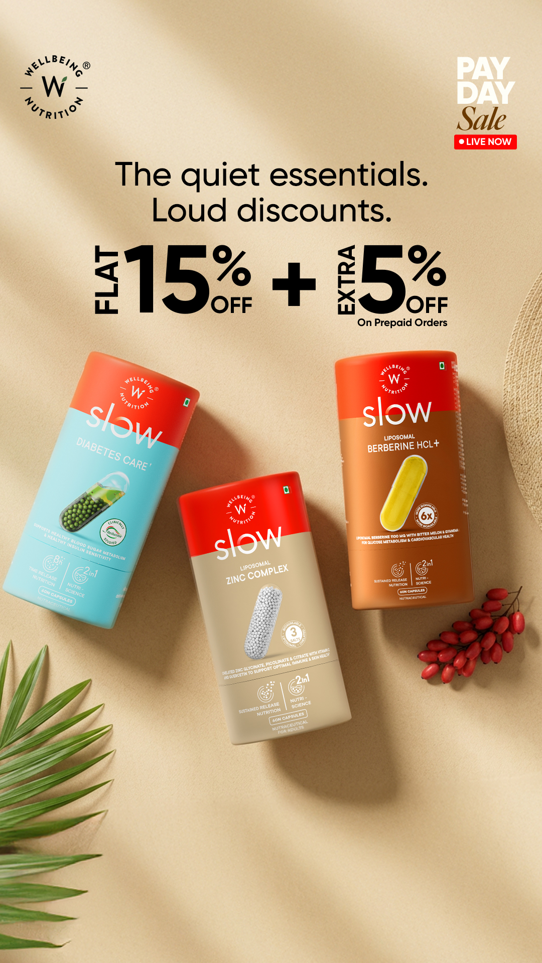 Wellbeing Nutrition Facebook ad