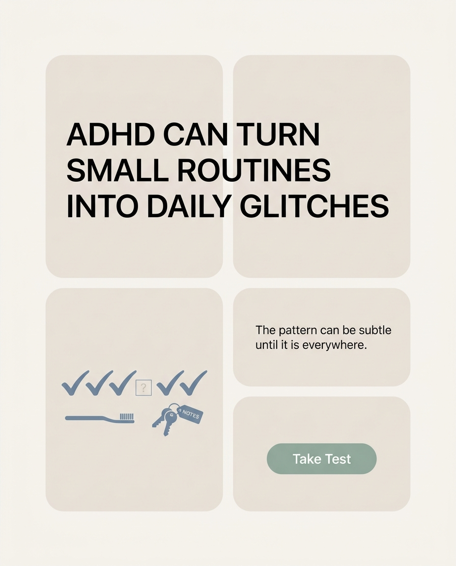 ADHD Clarity Test Facebook ad