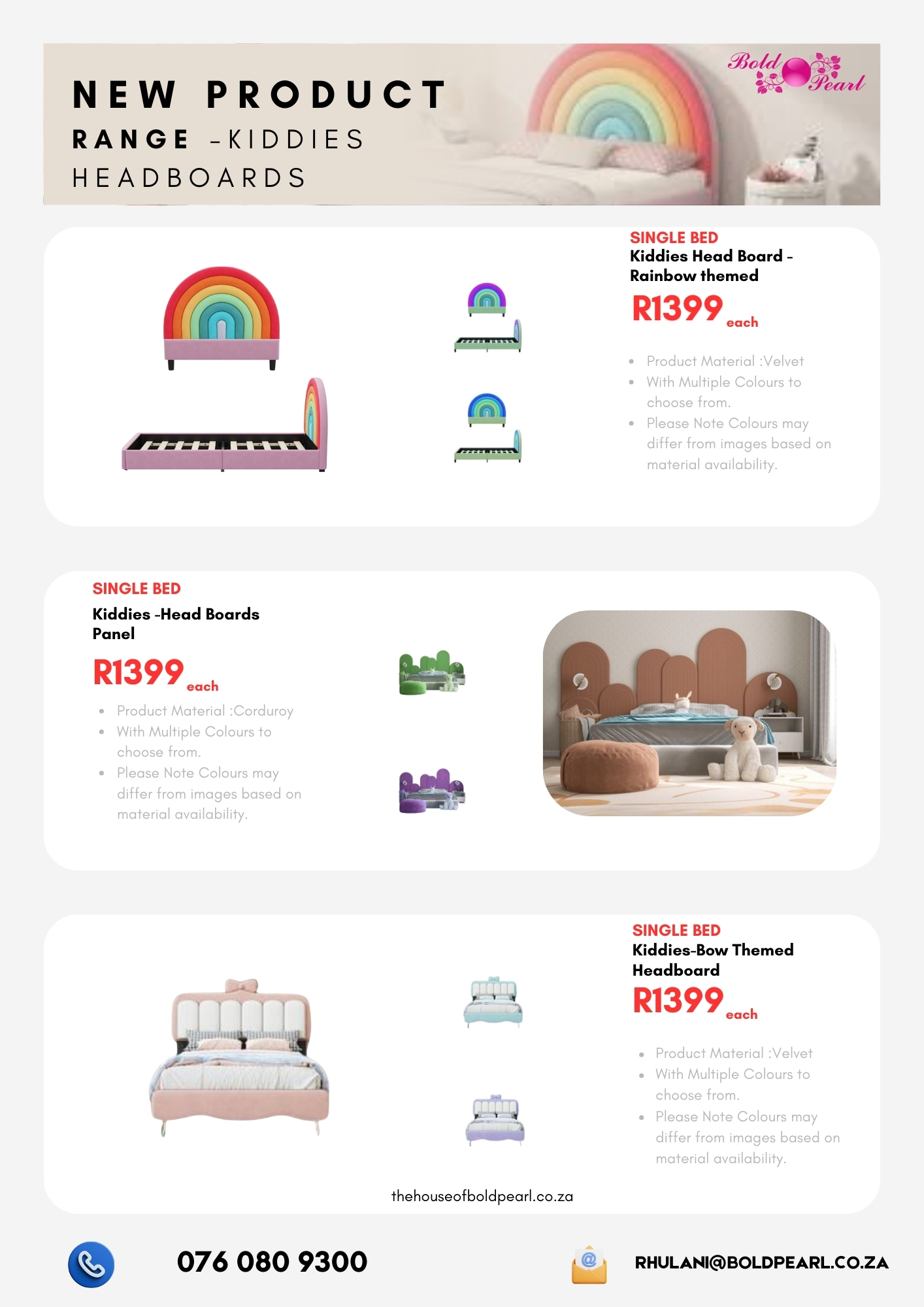 Bold Pearl Online Facebook ad: SPECIAL OFFER
