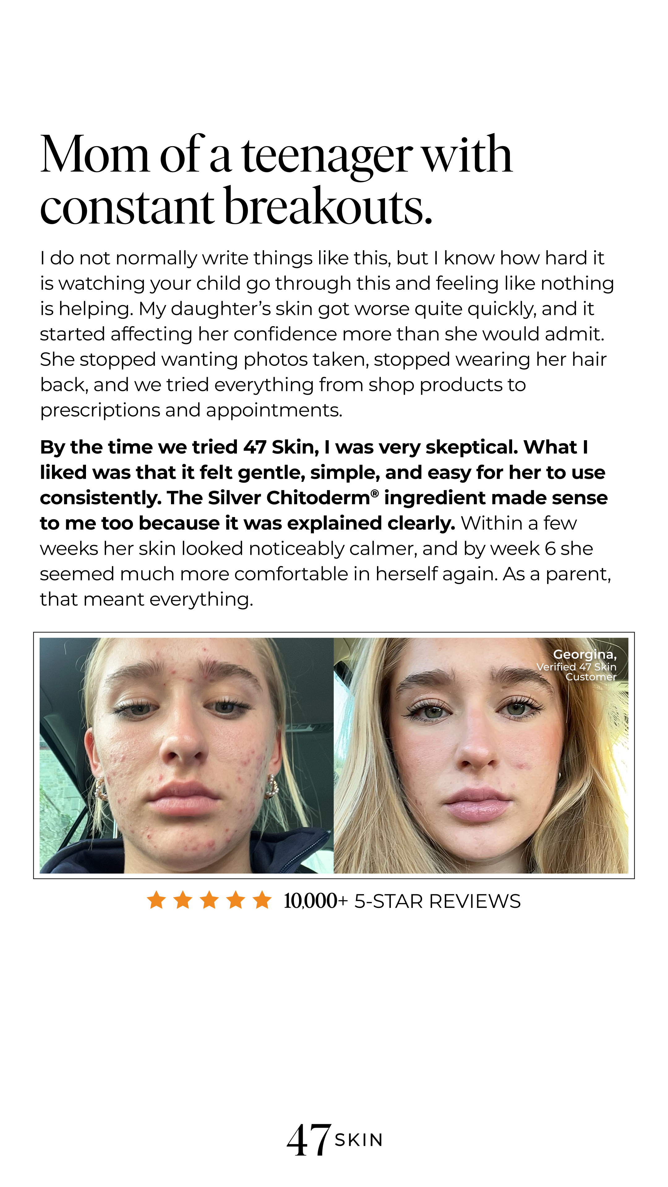 47Skin Facebook ad
