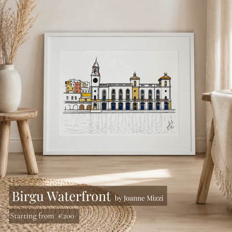 Gwarniċ Facebook ad: Bespoke Artwork & Framing