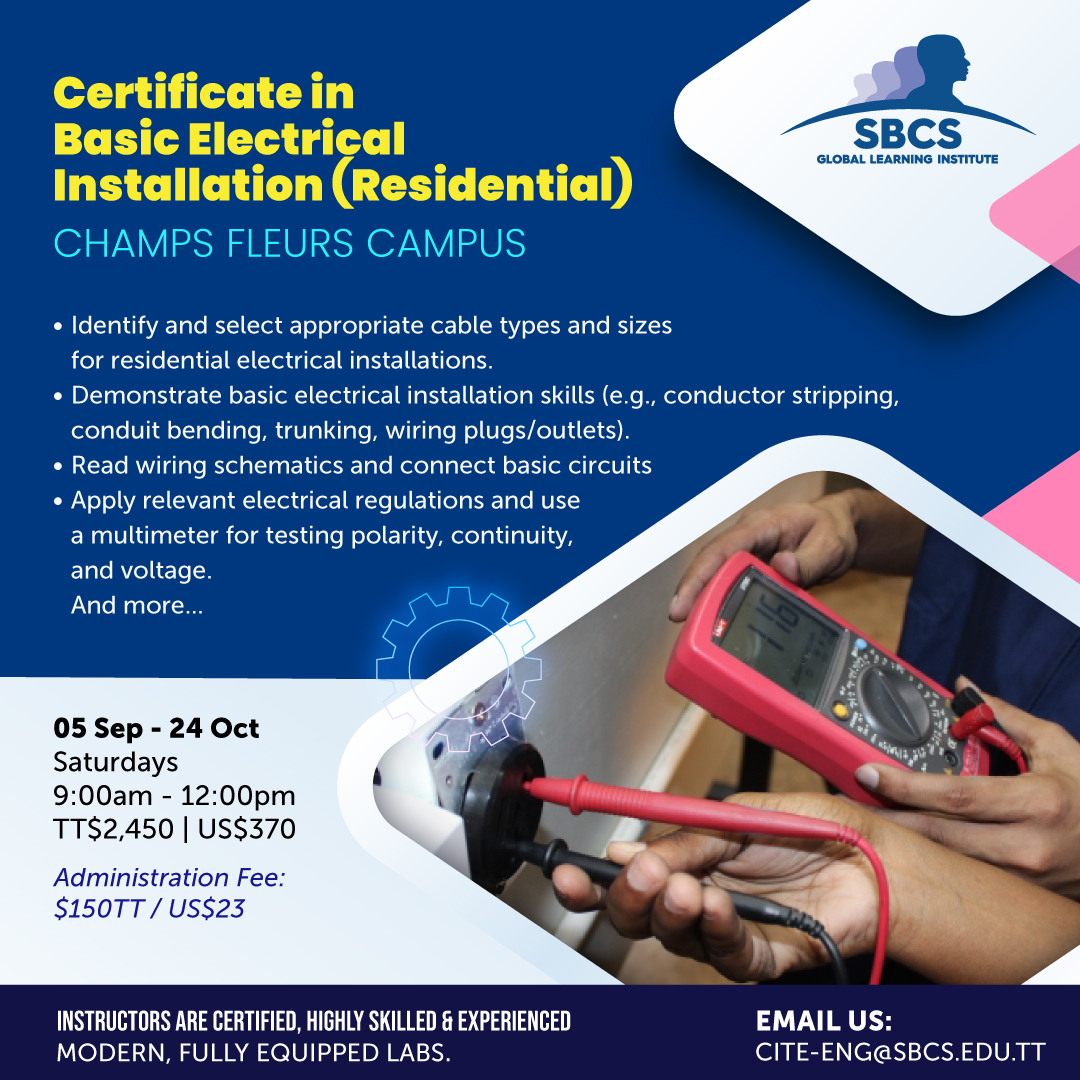 SBCS Global Learning Institute Facebook ad
