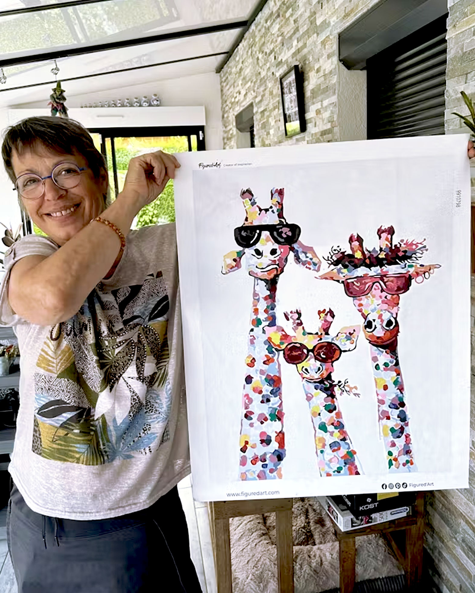 Figured'Art : Peinture par numéros / Broderies Diamants / Paint by numbers Facebook ad