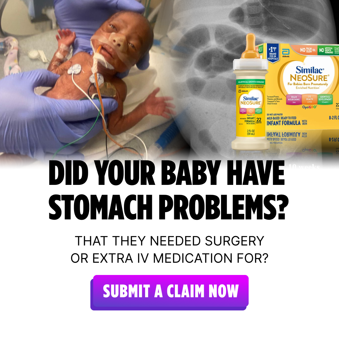 The Flynn Law Firm Facebook ad: Premature Babies w/ NEC Entitled to Compensation