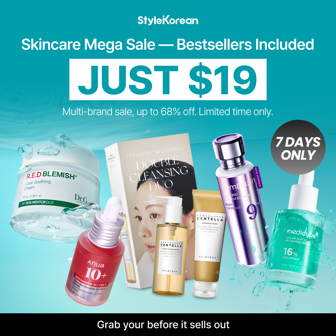 StyleKorean Facebook ad: Best Brands, Flat $19, Up to 68% OFF