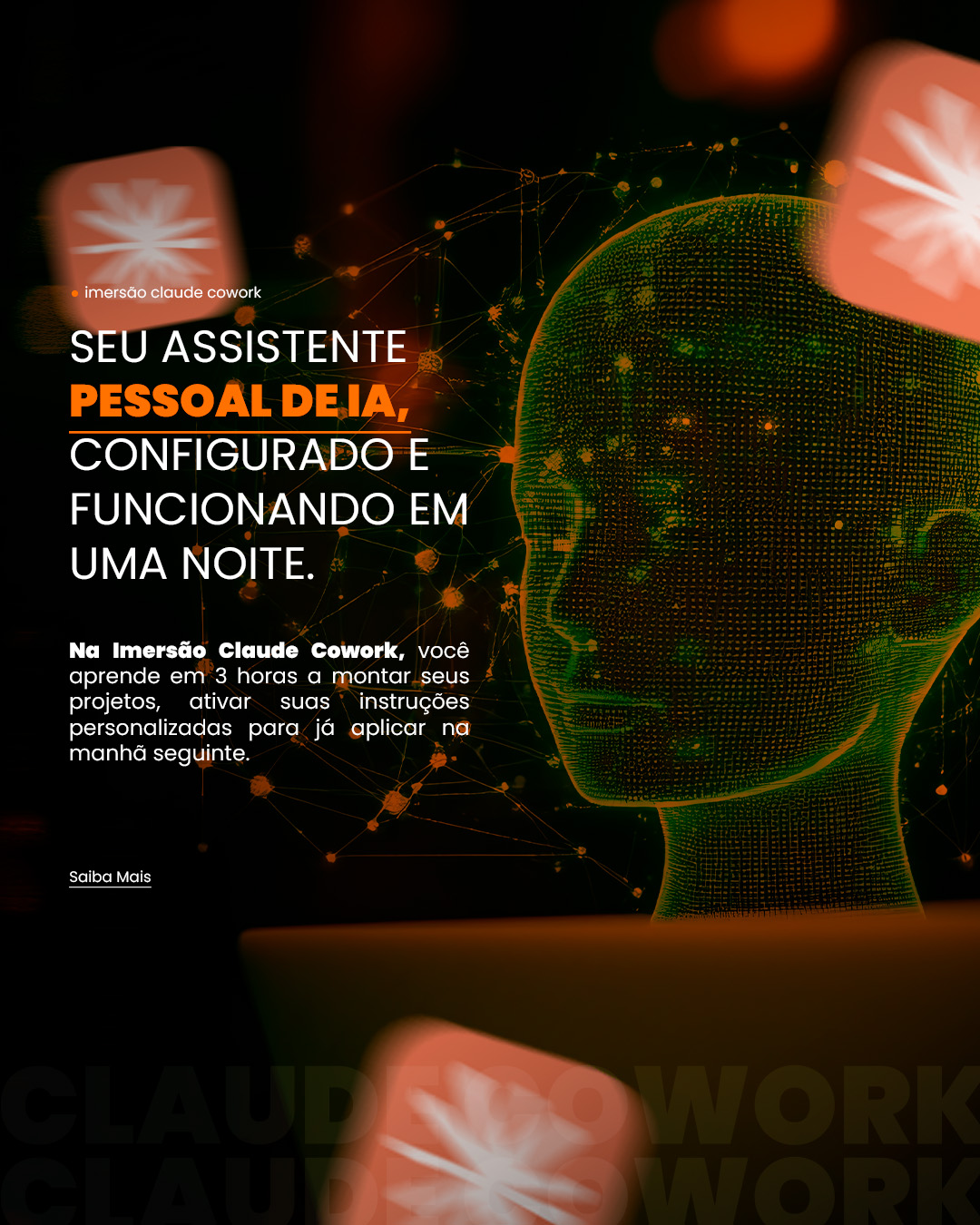 Caio Inteligência Artificial Facebook ad: Domine o Claude