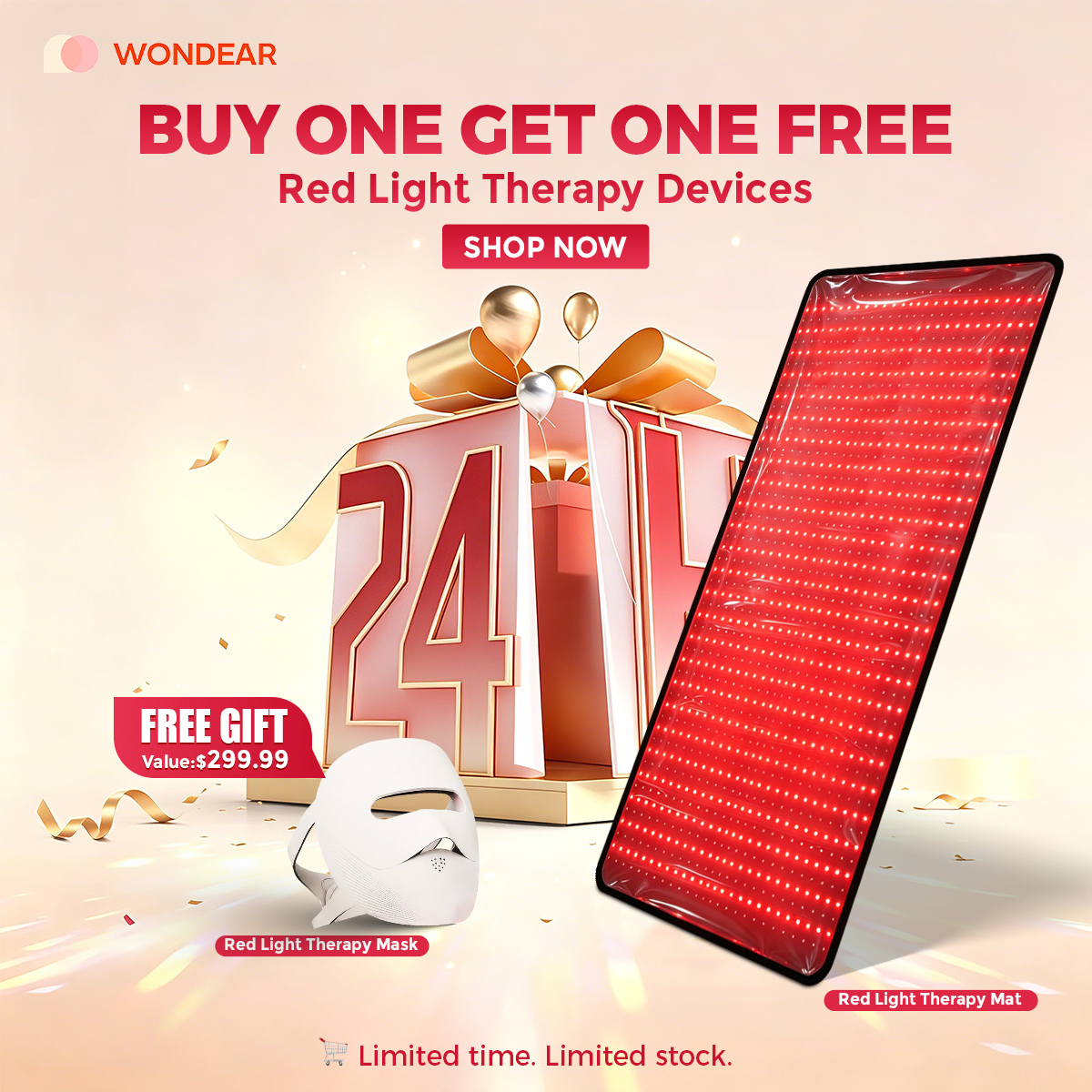 Wondear Facebook ad: �Buy One Get one FREE