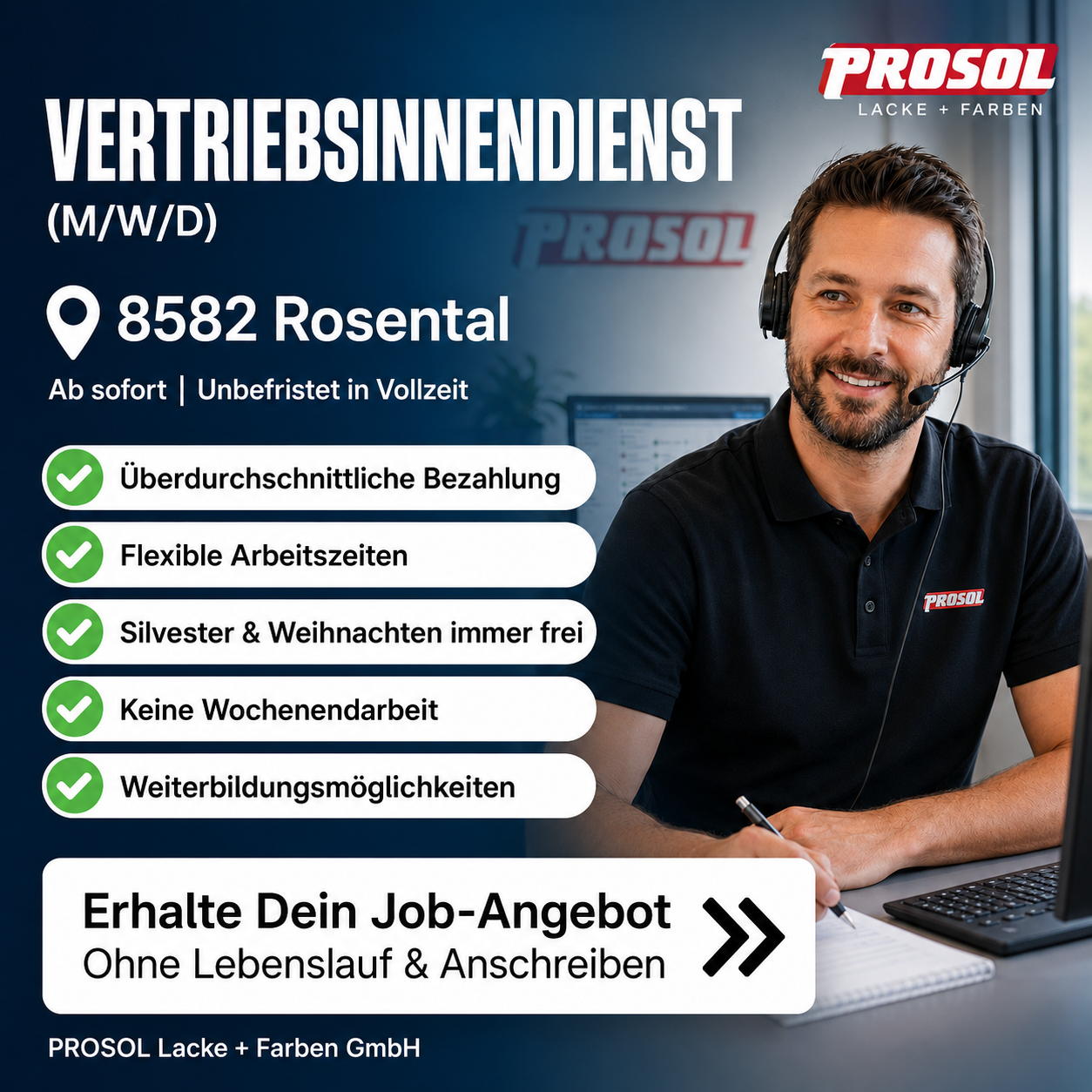 Jobs im Handwerk Facebook ad