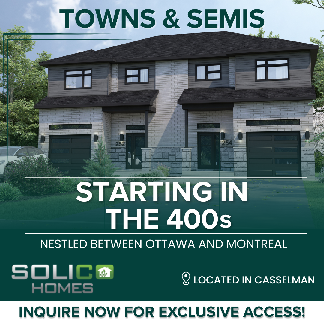 MetroCity Property Group Facebook ad: Starting in the $400s by Solico Homes