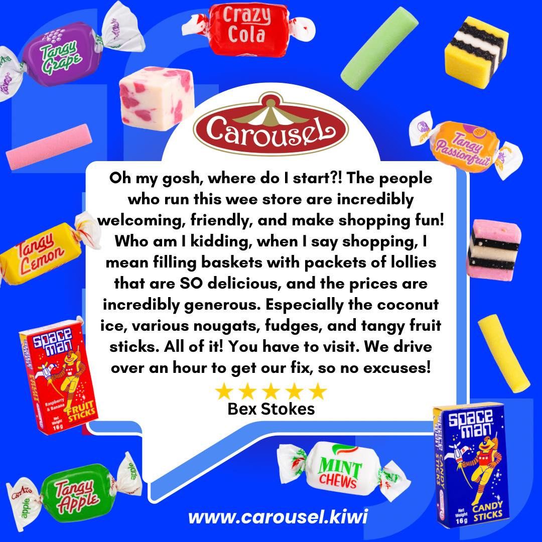 Carousel Confectionery Facebook ad