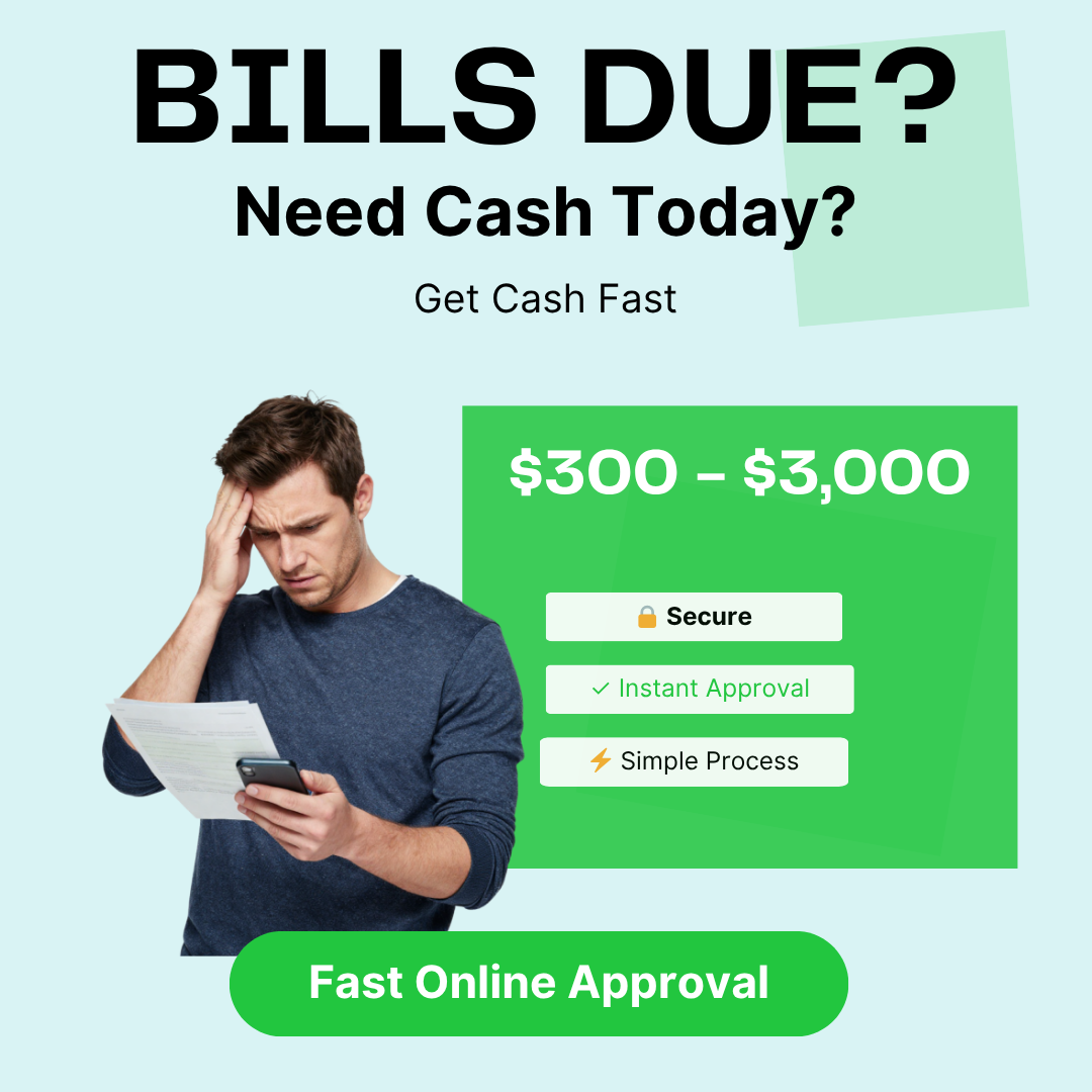 Cash Depot Facebook ad: Fast & Secure Loan Approval