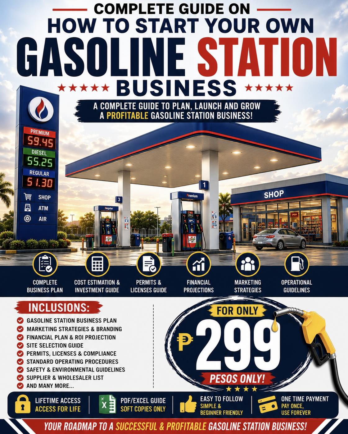 Gas Station Business PH Facebook ad: Planning to Launch Your Own Gasoline Station Business?