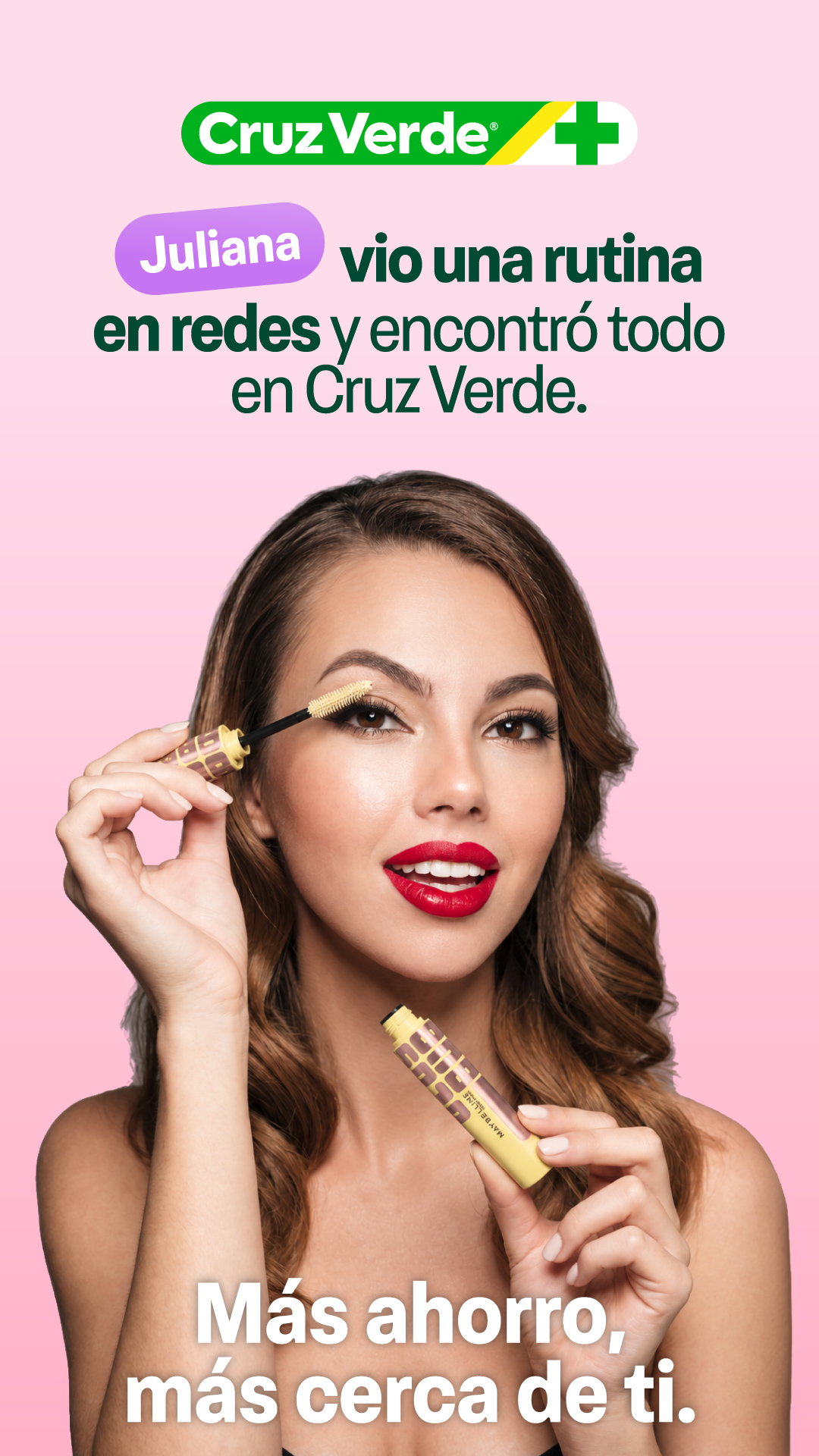 Droguerías Cruz Verde - Colombia Facebook ad: Cruz Verde, más cerca de ti