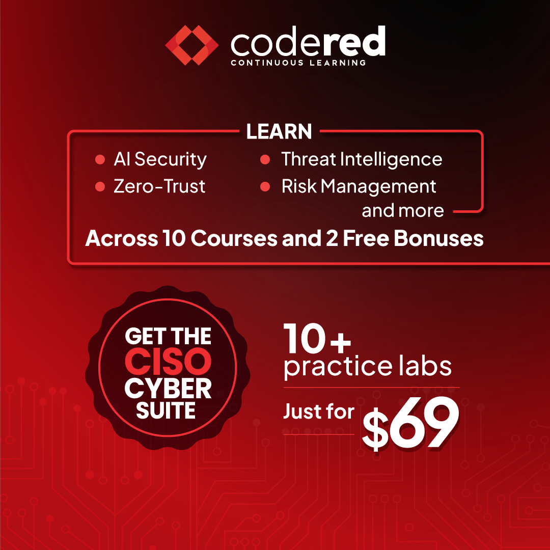 CodeRed Facebook ad