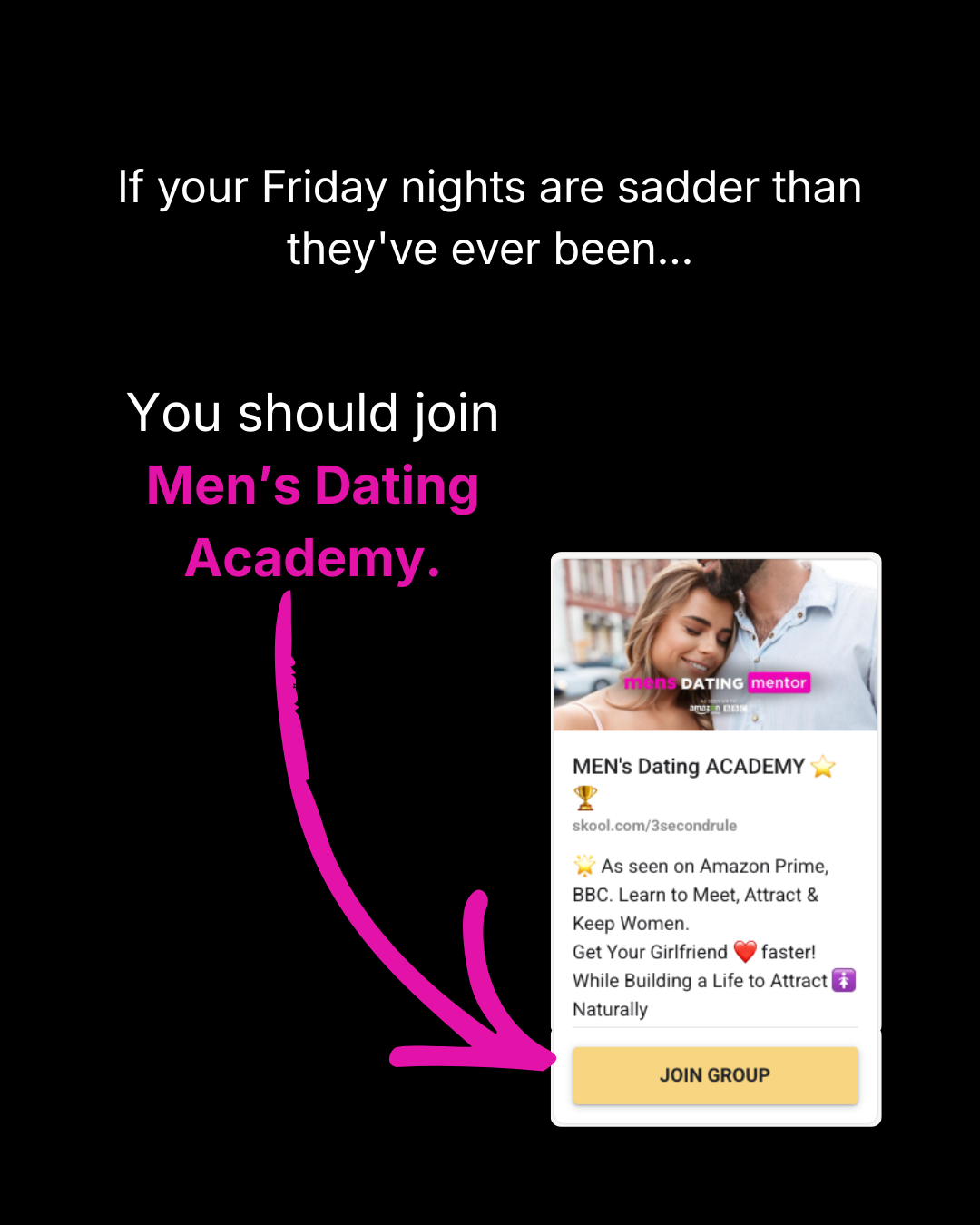 Discovery - Shaun Michael Facebook ad