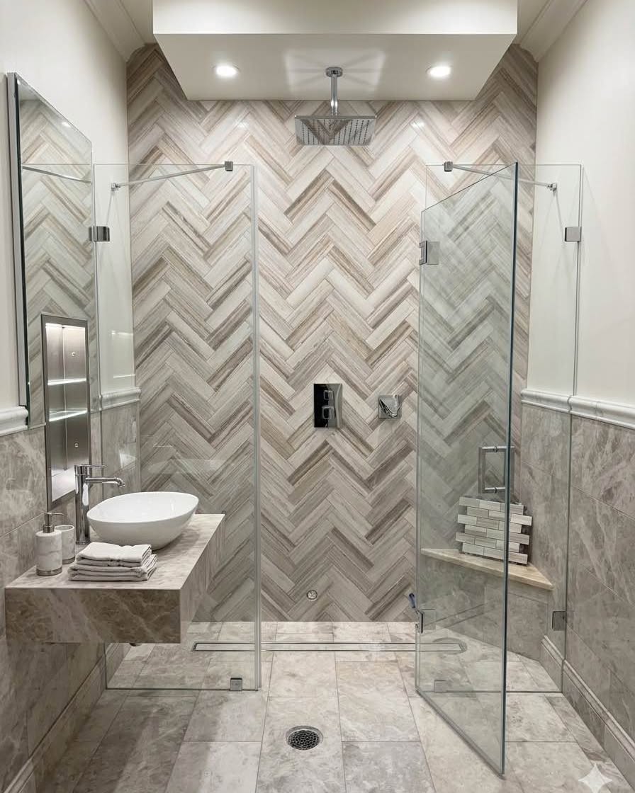 Adam King Facebook ad: Bianco Italian Carrara 6x12, 12x24, Marble Tile