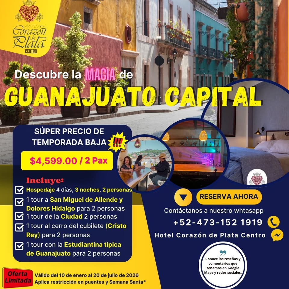 Hotel Corazón de Plata-Centro Facebook ad: ¡¡NO SUBEN LOS PRECIOS DE LOS PAQUETES EN…