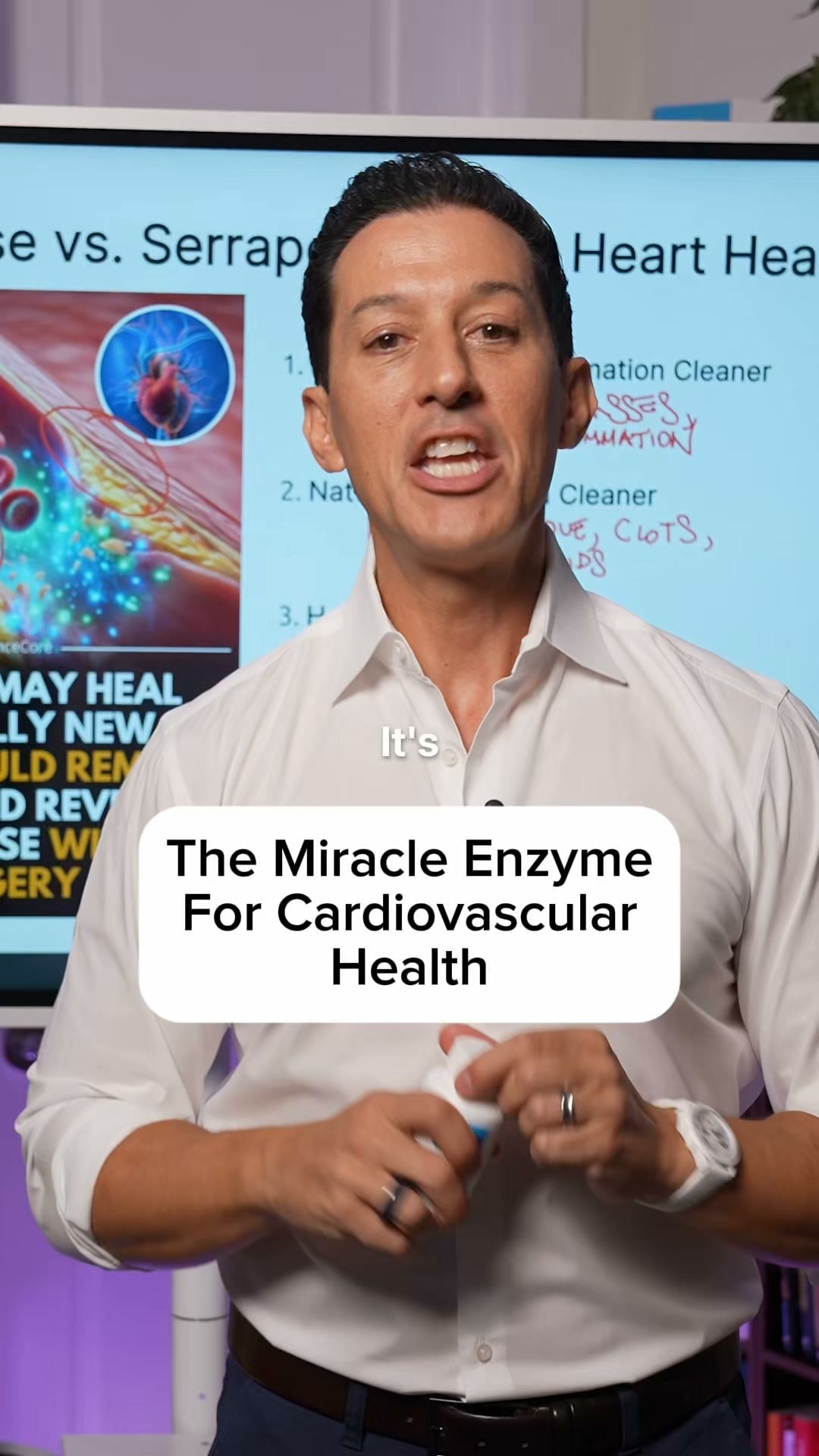 Stephen Cabral Facebook ad: Clinically Studied Nattokinase