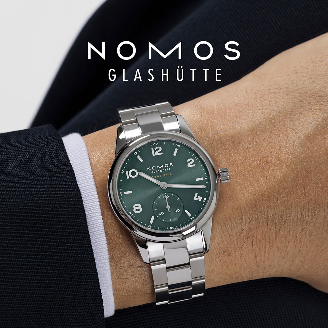 NOMOS Glashütte Facebook ad: Style statement for the wrist