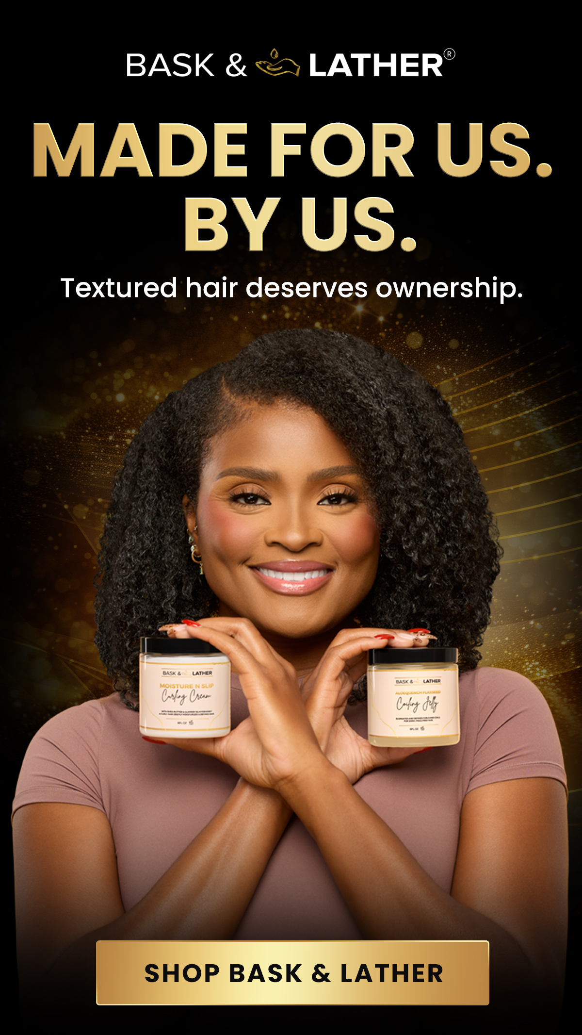 Bask & Lather Co Facebook ad
