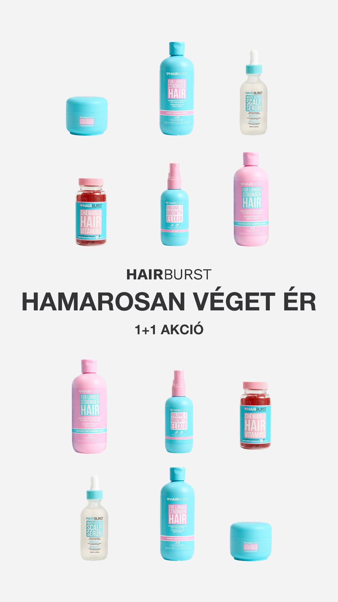 Hairburst Hungary Facebook ad