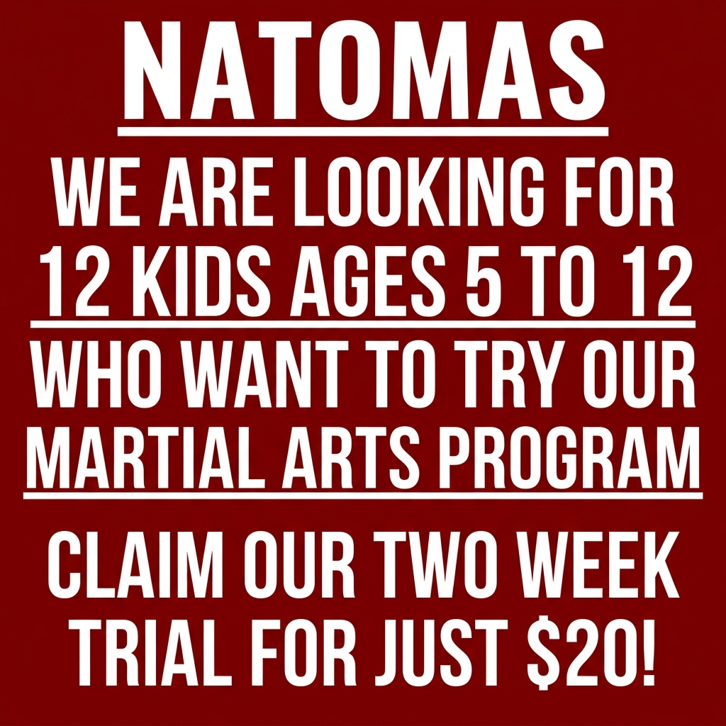 Natomas Academy - Family Taekwondo Facebook ad: Family Martial Arts!