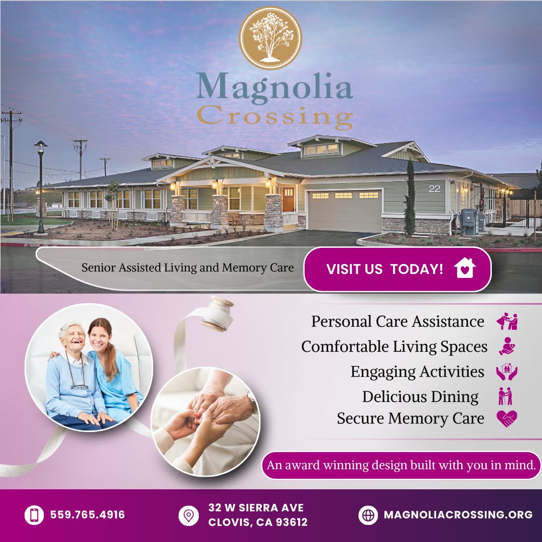 Magnolia Crossing Senior Assisted Living & Memory Care Facebook ad: Let us show you how Magnolia Crossing is…