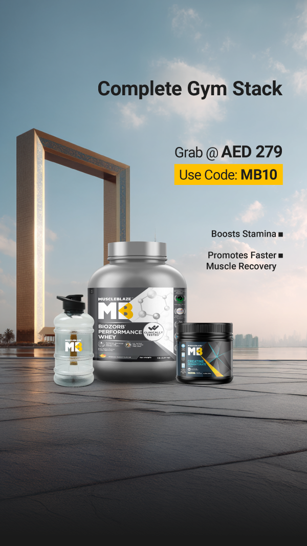 Muscleblaze.ae Facebook ad