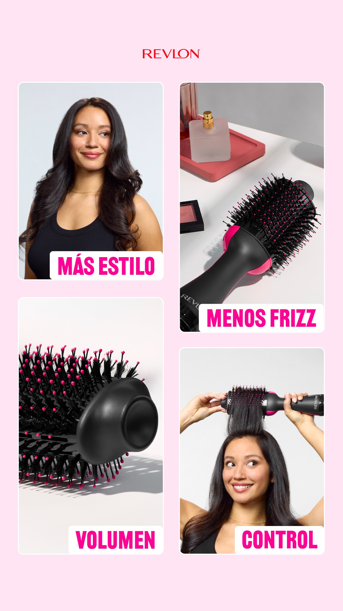 Revlon Hair Tools Latam Facebook ad