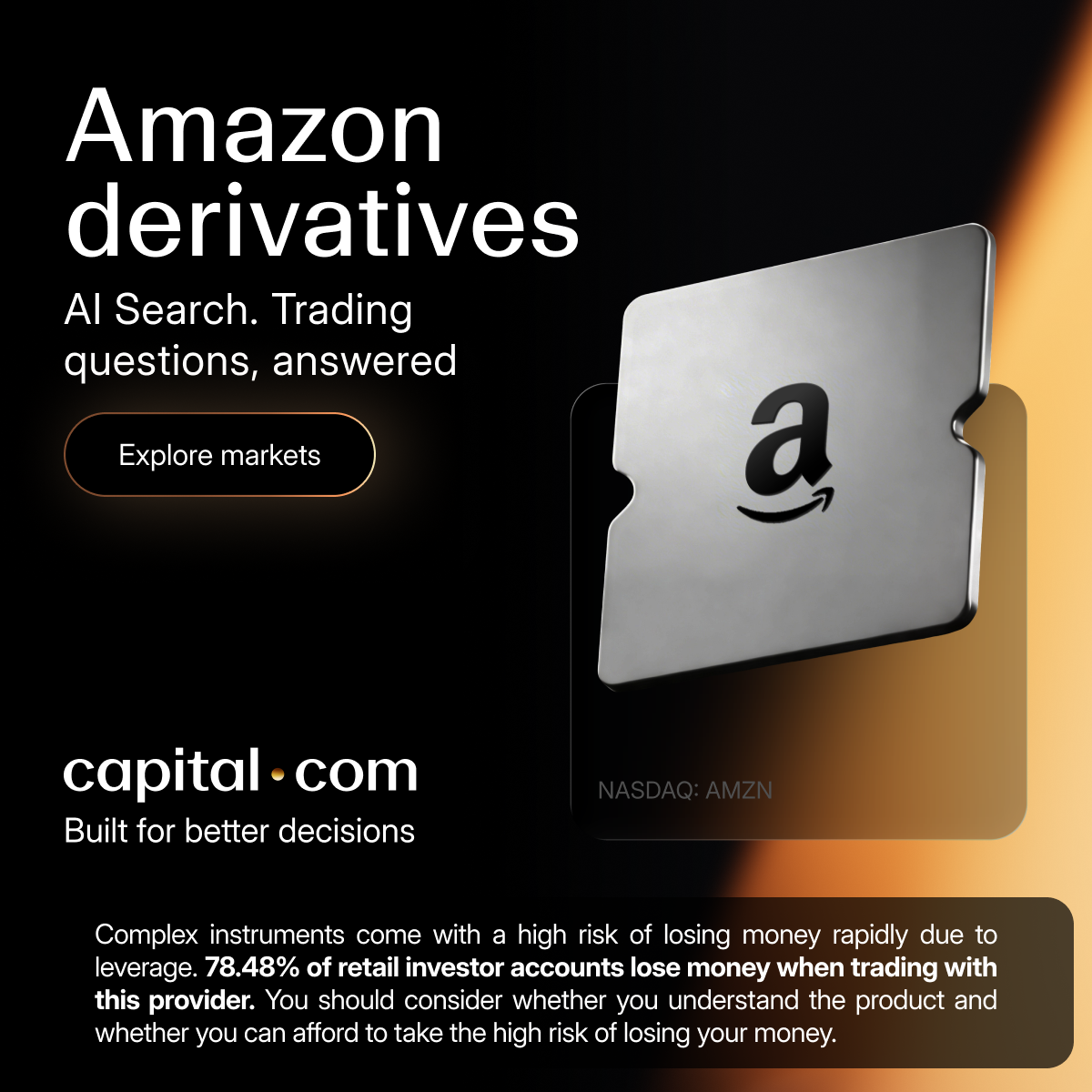 Capital.com International Facebook ad