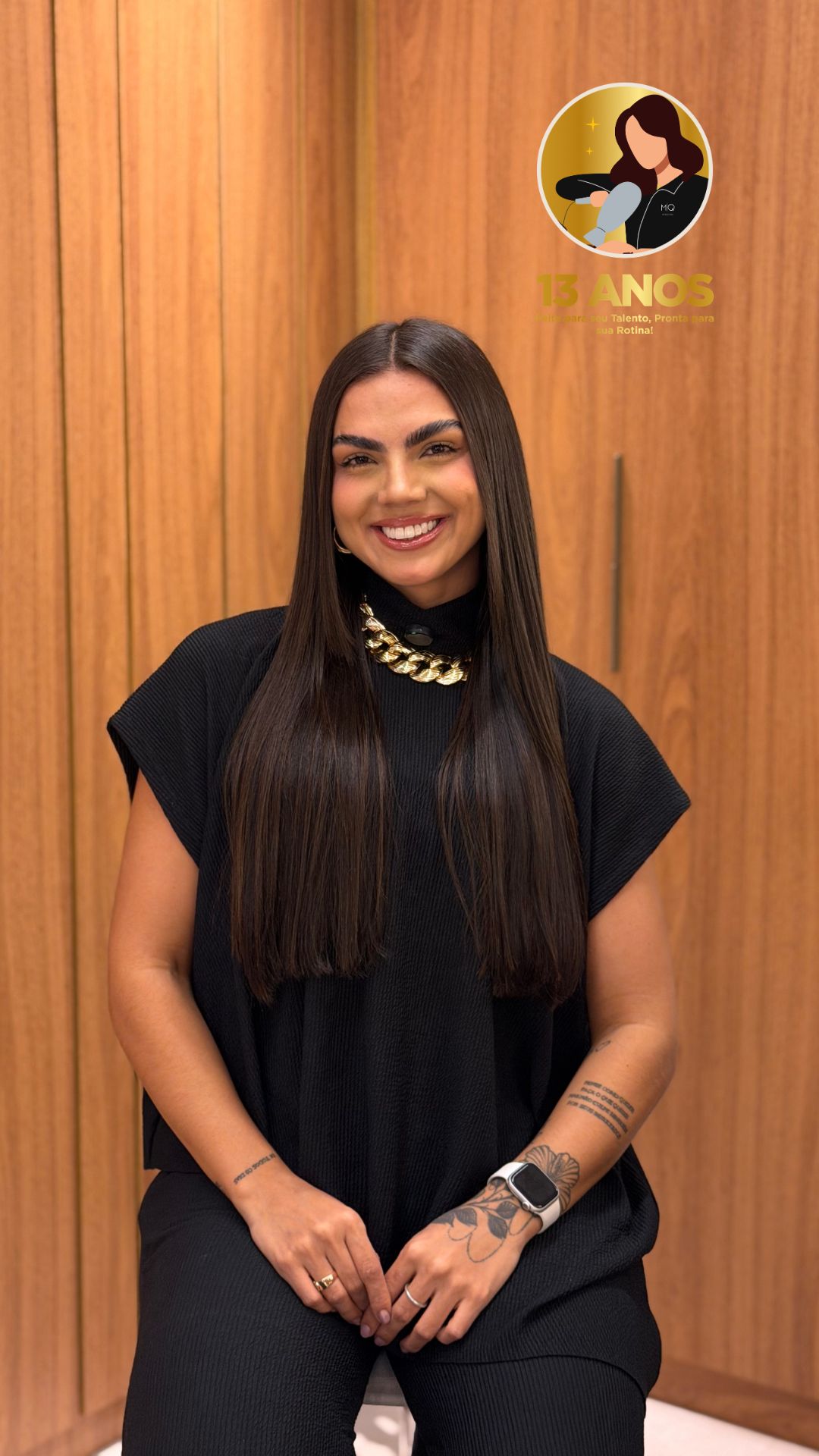 MQ Professional Hair Styling Facebook ad: Bianka Brandão completou 1 ano de MQ praticamente…