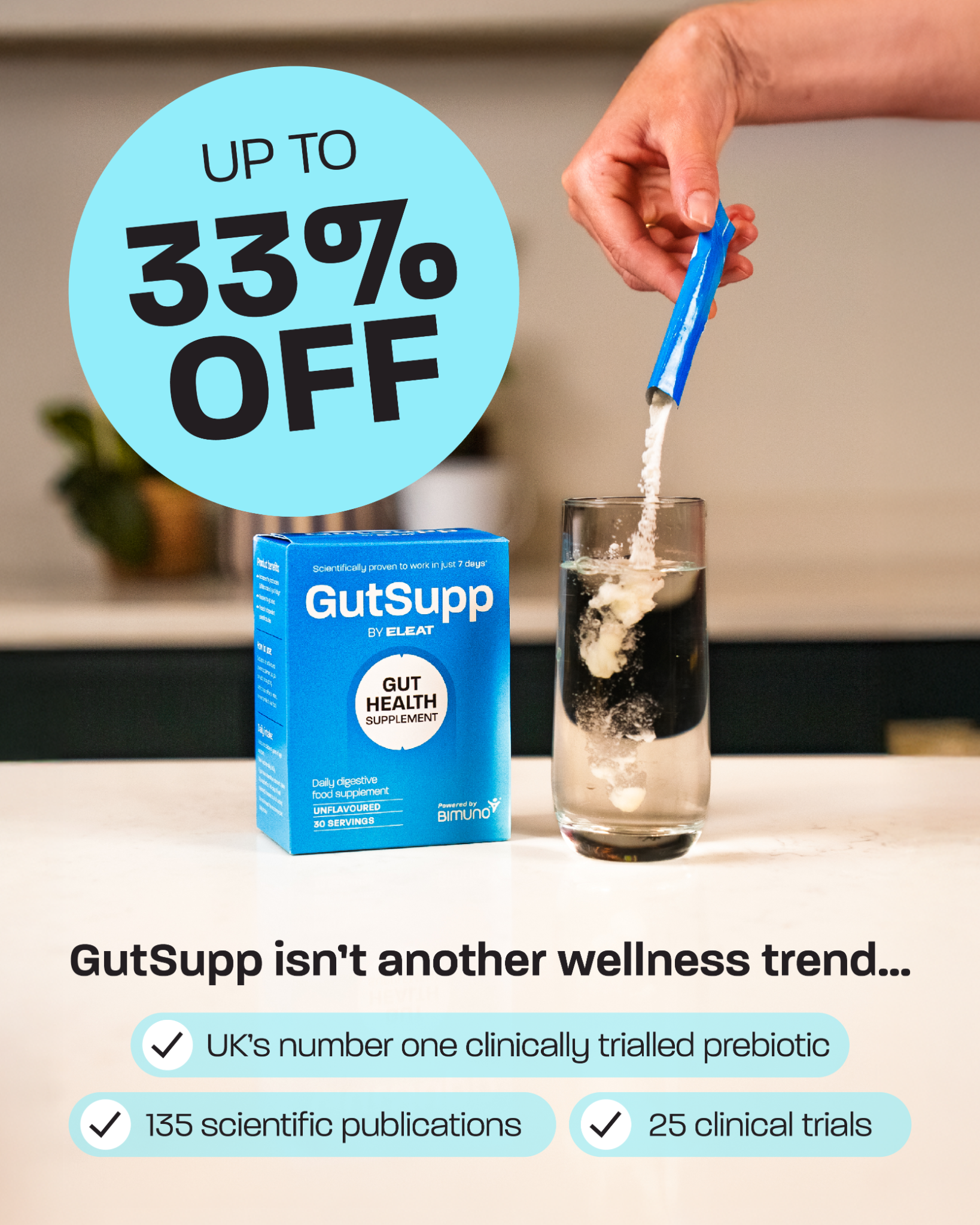 GutSupp Facebook ad