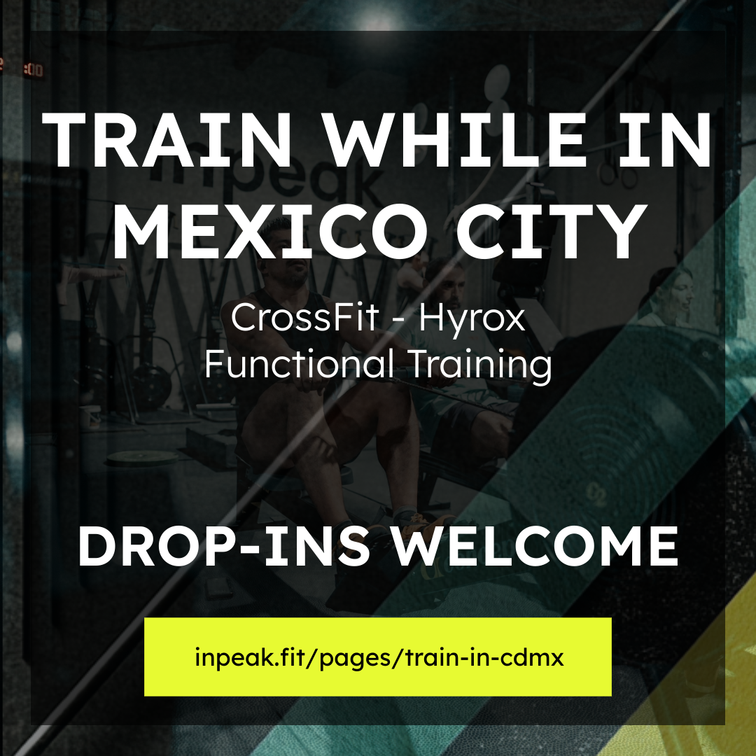 Inpeak Crossfit Condesa Facebook ad from Nov 5, 2025