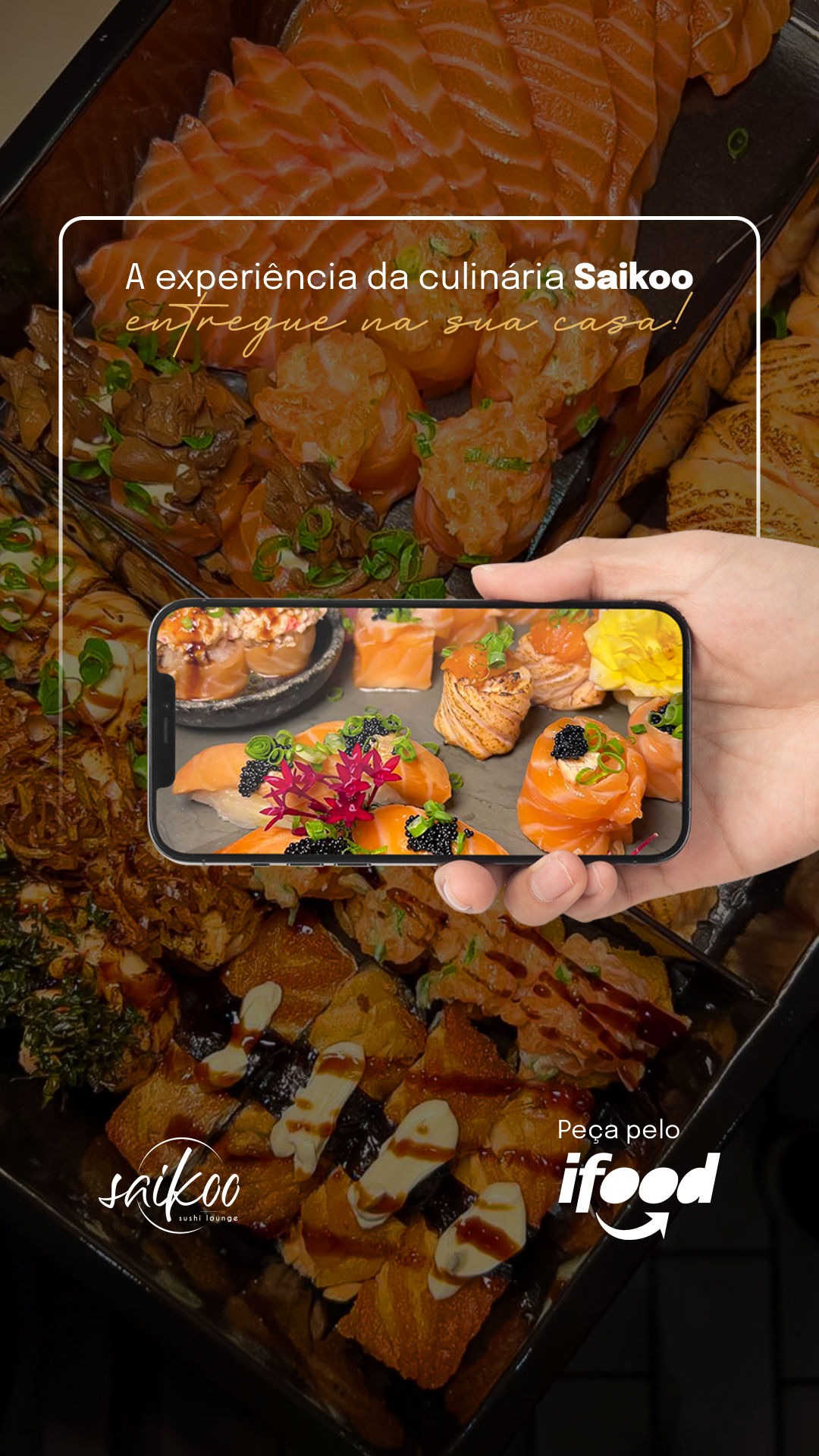 Saikoo Sushi Lounge Ribeirao Facebook ad